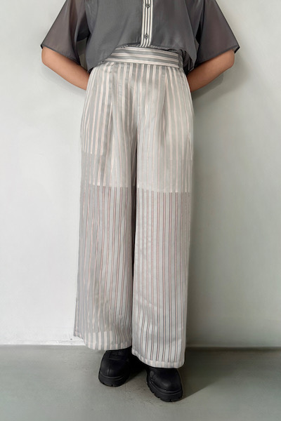 WASHABLE���������ȥ饤�ץѥ�� [GREY��MULTI]