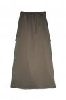HYBRID DENIM CARGO SKIRT[KHAKI GREEN]