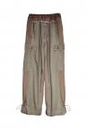 HYBRID DENIM CARGO SWEAT PANTS [KHAKI GREEN]