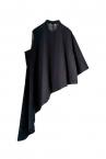 ASYMMETRIC FLARED SHIRT [BLACK]