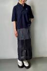 WASHABLE����֥������꡼���Υ��ݥ������ [NAVY]
