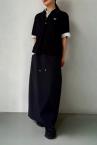WASHABLE����֥������꡼���Υ��ݥ������ [BLACK]
