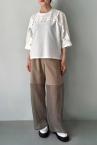 WASHABLE�ե�륫�åȥȥåץ� [WHITE]