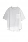 WASHABLE쥤䡼ɥȥåץ [GREYWHITE]
