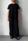 WASHABLE �ɥ�ޥ󥹥꡼�֥��åȥȥåץ� [BLACK]