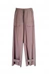 DRAWSTRING CARGO PANTS [MOCHA BISQUE]