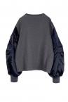 MA-1SLEEVE JERSEY TOP [D.GREYNAVY]