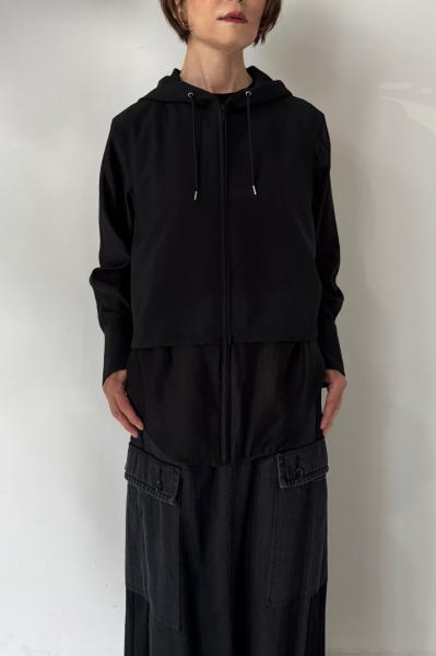 WASHABLE �쥤�䡼�ɥա��ǥ��� [ALL BLACK]