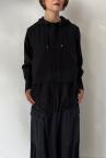 WASHABLE �쥤�䡼�ɥա��ǥ��� [ALL BLACK]