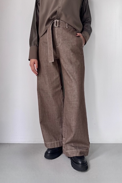 WASHABLEޥǥ˥ѥ [BROWN]