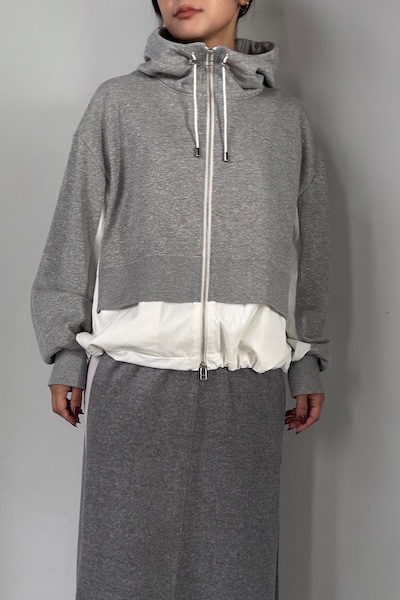 WASHABLE΢ӥ쥤䡼ɥåץåץաǥ [GREYWHITE]