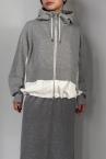 WASHABLE΢ӥ쥤䡼ɥåץåץաǥ [GREYWHITE]
