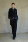 HYBRID SWEAT SUITING PANTS[DARK GREY BLACK]