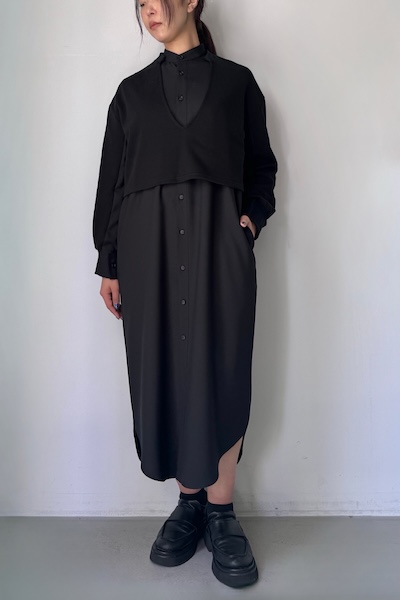 WASHABLE Vͥåȥåץߥ꡼֥쥹ĥԡ [BLACK]