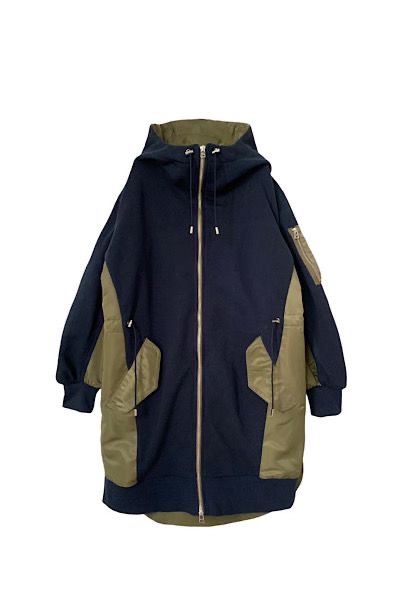 ΢ӡMA-1󥰥åץաǥ[NAVYKHAKI GREEN]