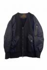 WASHABLE MA-1΢ӥΡ顼֥륾[BLACK]