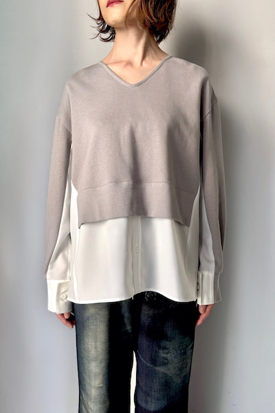 WASHABLE Vͥå쥤䡼ɥȥåץ [GREY]