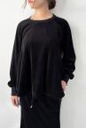 WASHABLE �٥����ե쥢�ȥåץ� [BLACK]