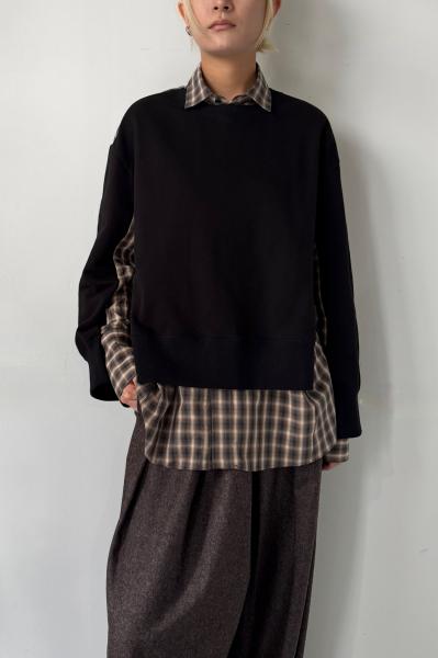 WASHABLE ΢�ӡߥ����å������ [BLACK MULTI]