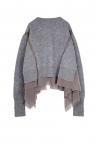 HYBRID TULLE KNIT CARDIGAN [GREY]