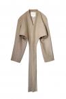 LONG TAILORING GILET AND JACKET SET[BEIGE]