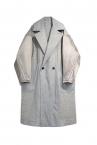 REVERSIBLE PATCHWORK  COAT [GREY]