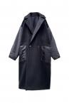 REVERSIBLE PATCHWORK  COAT [BLACK]