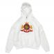 CREST LOGO HOODIE [WHITE]