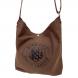 CREST 2WAY TOTE BAG [BROWN]