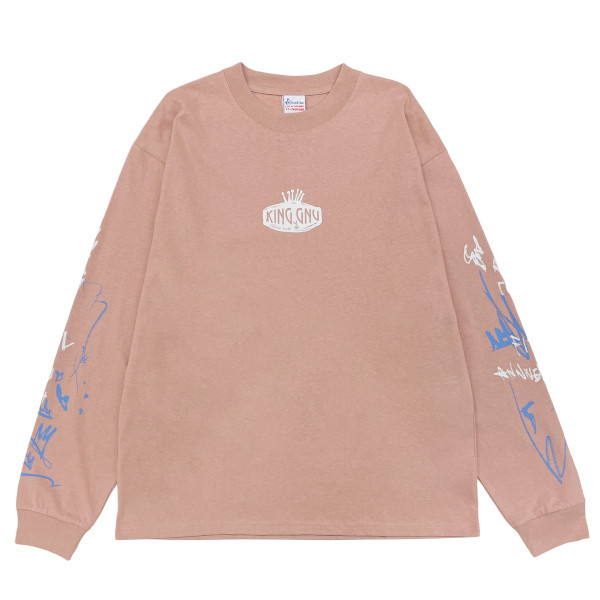 LONG SLEEVE TEE [PINK]