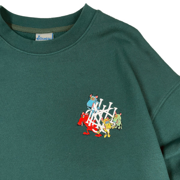 King Gnu オフィシャル・グッズ通販/商品詳細 GNU CREW SWEAT [GREEN]