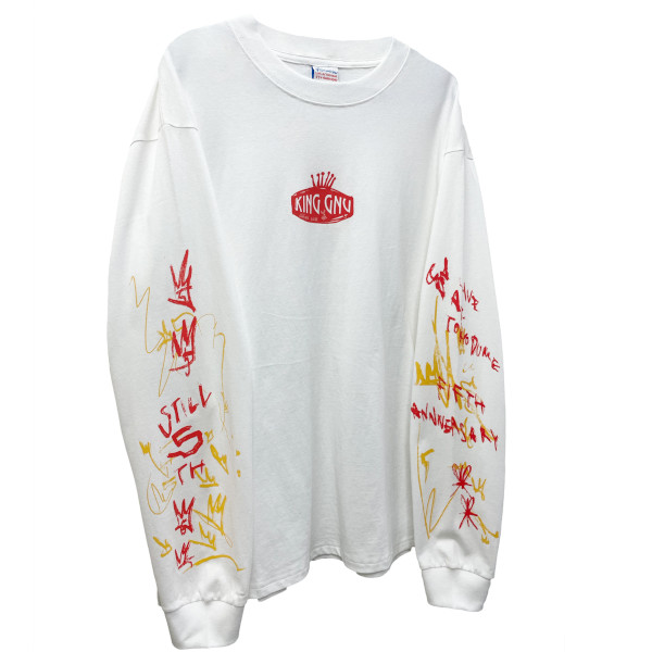 King Gnu キングヌー LONG SLEEVE TEE [PINK]