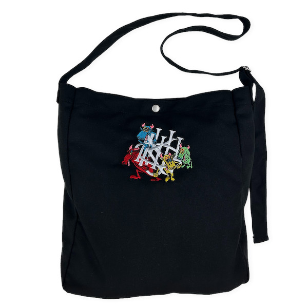 kingunu GNU FRIENDS BAG バッグ ブラック King Gnu オフィシャル・グッズ通販/商品詳細 GNU FRIENDS BAG