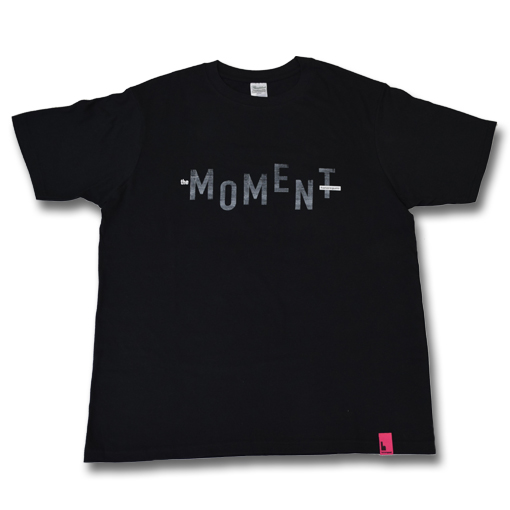 【ハナレグミ】MOMENT Tシャツ [ブラック]