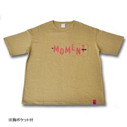 【ハナレグミ】MOMENT Tシャツ [ベージュ]