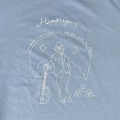 ※NEW※ ハナレグミsmile Tシャツ 【ライトブルー】