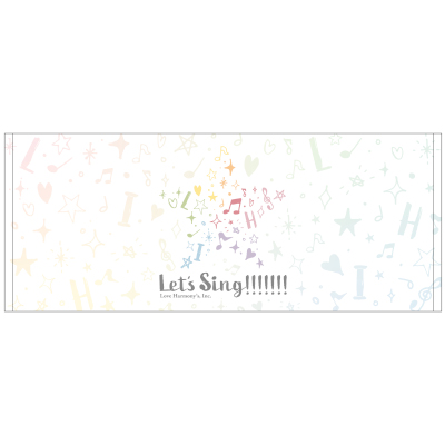Let's Sing!!!!!!! Towel