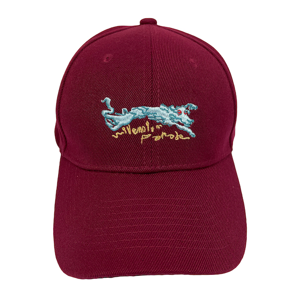 DOG CAP BURGANDY