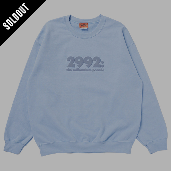 2992:light weight sweatshirts [light blue]