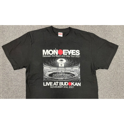 MONOEYES オフィシャル・グッズ通販/商品詳細 武道館Tシャツ 黒