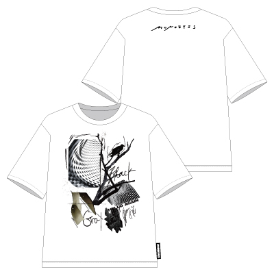 MONOEYES オフィシャル・グッズ通販/商品詳細 ビッグシルエットTシャツ 白