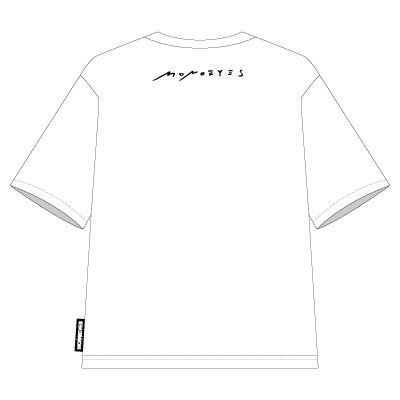 MONOEYES オフィシャル・グッズ通販/商品詳細 ビッグシルエットTシャツ 白