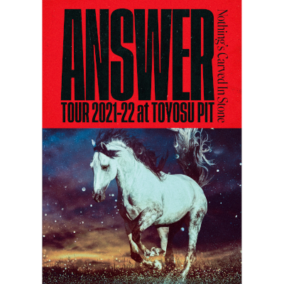 ANSWER TOUR 2021-22 at TOYOSU PIT【DVD限定盤】