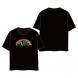 Tour 2022ء& "Rainbow" T shirts (black)