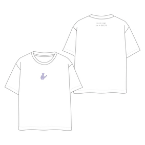 Tour 2021 "from the BLACKSTAR" BIGシルエット Tシャツ white