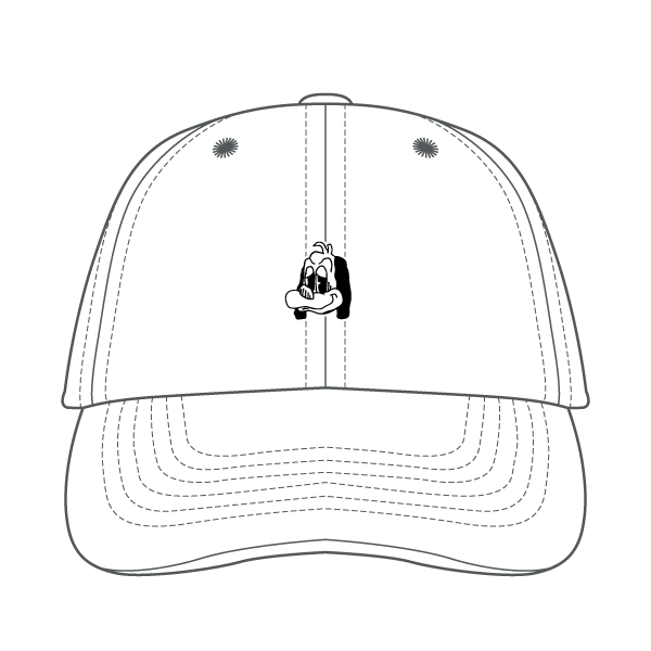 DOG CAP WHITE