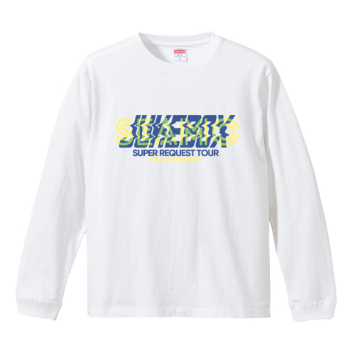 SEAMOJUKEBOXツアー LongSleeveT-shirts【White】