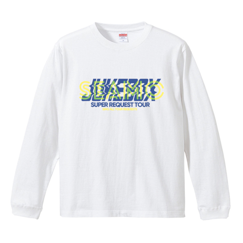 SEAMOJUKEBOXĥ LongSleeveT-shirtsWhite