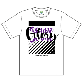 T-shirt Glory/White