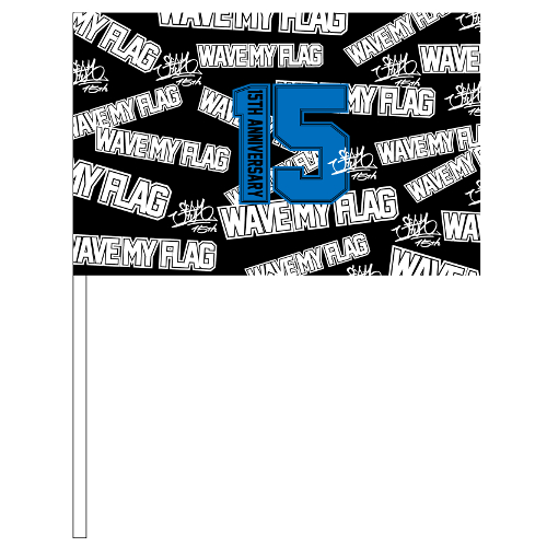 Wave Your SEAMO Tour FLAG BLUE